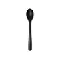 Spoons Black CPLA "Folia" Extra Sturdy 190mm