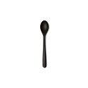 Dessert Spoons Black CPLA "Folia" Extra Sturdy 145mm