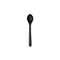 Dessert Spoons Black CPLA "Folia" Extra Sturdy 145mm