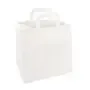 Carrier Bags Paper White 220 x 100 x 280mm -Horecavoordeel.com-
