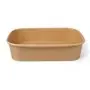 Meal trays 500cc Cardboard Brown 173 x 123 x 40mm -Horecavoordeel.com-