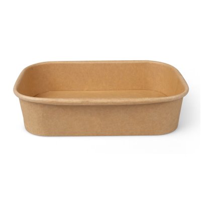 Meal trays 500cc Cardboard Brown 173 x 123 x 40mm -Horecavoordeel.com-