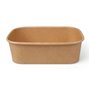 Meal trays 750cc Cardboard Brown 173 x 123 x 57mm -Horecavoordeel.com-