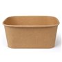 Meal trays 1000cc Cardboard Brown 173 x 123 x 75mm -Horecavoordeel.com-