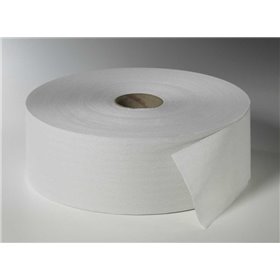 Toilet Paper Rolls White "Maxi" Crepe Paper 2-Ply Ø 260mm x 380m x 100mm 400 Sheets -Horecavoordeel.com-