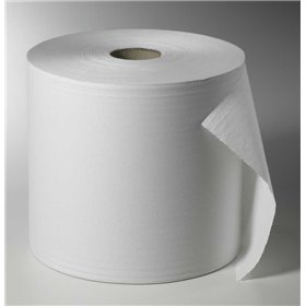 Cleaning Rolls Cleaning Sheets White 1500 Sheet 2-Layer Ø 330 x 380 x 280mm Core Ø 70mm -Horecavoordeel.com-