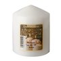 Pillar candles White Ø 80 x 100mm -Horecavoordeel.com-