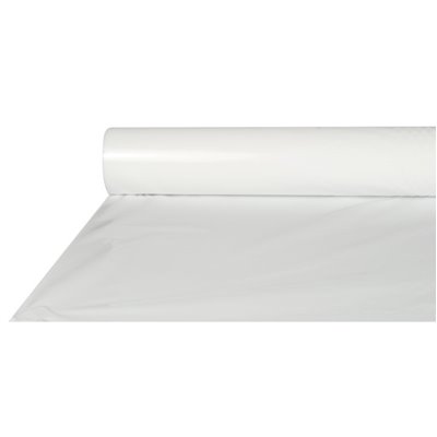 Tablecloth Plastic White 50m x 800mm -Horecavoordeel.com-