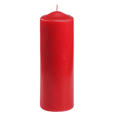 Pillar candles Red Ø 70 x 200mm -Horecavoordeel.com-