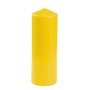 Pillar candles Golden yellow Ø 70 x 200mm -Horecavoordeel.com-