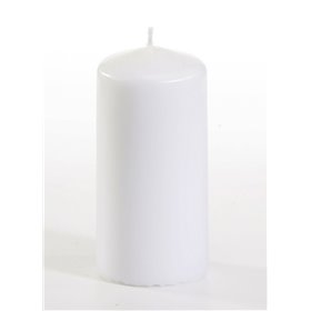 Pillar candles White Ø 50 x 100mm -Horecavoordeel.com-