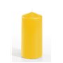 Pillar candles Golden yellow Ø 50 x 100mm -Horecavoordeel.com-