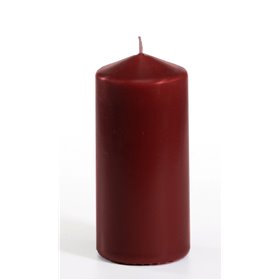 Pillar candles Bordeaux Ø 60 x 130mm -Horecavoordeel.com-