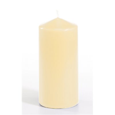 Pillar candles Cream Ø 60 x 130mm -Horecavoordeel.com-