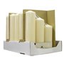 Lantern candles Ivory Ø 70mm -Horecavoordeel.com-