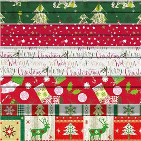 Inpakpapier Kerst "Fantasy" Assortiment 10m x 700mm -horecavoordeel.com-