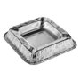 Ashtrays Aluminum "Square" 125 x 125 x 20mm -Horecavoordeel.com-