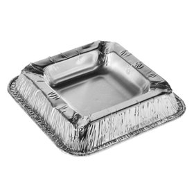 Ashtrays Aluminum "Square" 125 x 125 x 20mm -Horecavoordeel.com-