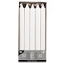 Crown candles White 100% Stearin Ø 22 x 240mm -Horecavoordeel.com-