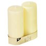 Pillar candles Ivory Ø 80 x 220mm -Horecavoordeel.com-