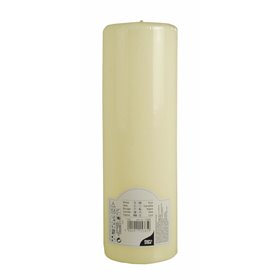 Pillar candles Ivory Ø 80 x 250mm -Horecavoordeel.com-