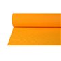 Tafelkleed Papier Rol Oranje Met Damastprint 50 x 1 meter -horecavoordeel.com-