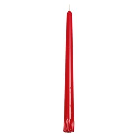 Kandelaarkaarsen Rood 100% Stearine Ø 22 x 250mm -horecavoordeel.com-