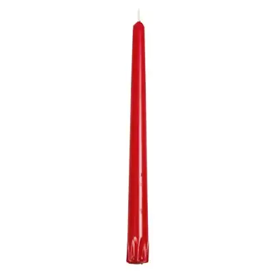 Candle holder candles Red 100% Stearin Ø 22 x 250mm -Horecavoordeel.com-