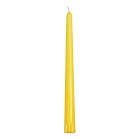 Candle holder candles Yellow 100% Stearin Ø 22 x 250mm -Horecavoordeel.com-