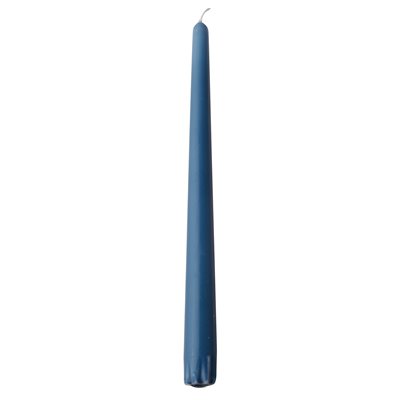 Kandelaarkaarsen Donkerblauw 100% Stearine Ø 22 x 250mm -horecavoordeel.com-