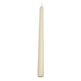 Kandelaarkaarsen Crème 100% Stearine Ø 22 x 250mm -horecavoordeel.com-