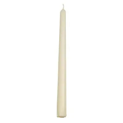 Candle holder candles Cream 100% Stearin Ø 22 x 250mm -Horecavoordeel.com-