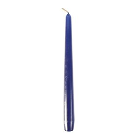 Candlestick candles Dark blue Ø 22 x 250mm -Horecavoordeel.com-