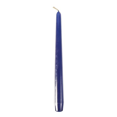 Candlestick candles Dark blue Ø 22 x 250mm -Horecavoordeel.com-