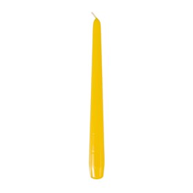 Candle holder candles Yellow Ø 22 x 250mm -Horecavoordeel.com-