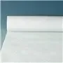 Tafelkleed Papier Rol Wit Met Damastprint 10 x 1,2 meter -horecavoordeel.com-