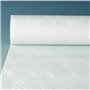 Tafelkleed Papier Rol Wit Met Damastprint 50 x 1,2 meter -horecavoordeel.com-