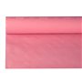 Tafelkleed Papier Rol Roze Met Damastprint 8 x 1,2 meter -horecavoordeel.com-