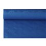 Tafelkleed Papier Rol Donkerblauw Met Damastprint 8 x 1,2 meter -horecavoordeel.com-