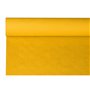 Tablecloth Paper Roll Yellow With Damask Print 8 x 1.2 meters -Horecavoordeel.com-