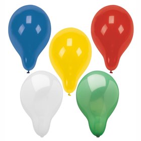 Ballonnen Kleuren Assortiment Ø 32 cm -horecavoordeel.com-