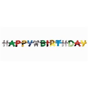 Letter Garland "Happy Birthday" 1.4 meters -Horecavoordeel.com-