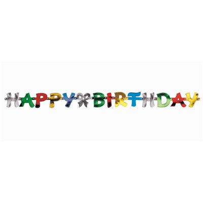 Letter Garland "Happy Birthday" 1.4 meters -Horecavoordeel.com-