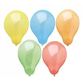 Balloons "Rainbow" Colors Assortment Ø 190mm -Horecavoordeel.com-