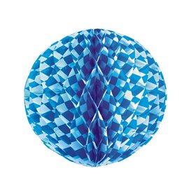 Decoration Ball "Bavarian Blue" Fire Retardant Ø 300mm -Horecavoordeel.com-