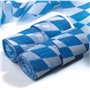 Crepe ribbon "Bavarian blue" Fire retardant 50mm x 10 meter -Horecavoordeel.com-