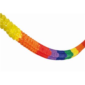 Garland Paper "Rainbow" Extra Large Fire Retardant Ø 250mm x 10 meter -Horecavoordeel.com-