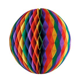 Decoration Ball "Rainbow" Fire Retardant Ø 600mm -Horecavoordeel.com-