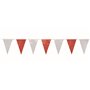 Pennant Garland Foil Red White Water Resistant 10 Meters -Horecavoordeel.com-