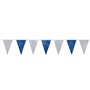 Pennant Garland Foil Blue White Water Resistant 10 Meters -Horecavoordeel.com-